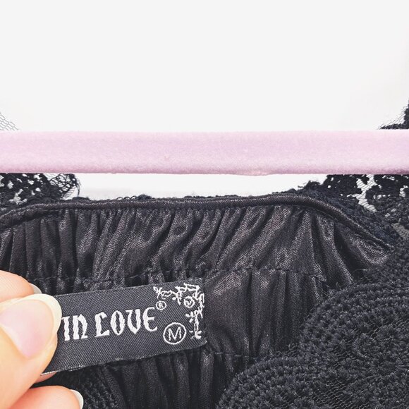 Dark in Love Lace Rope Rebel Dress - Picture 4 of 12